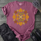 autumn leaves mandala T-Shirt
