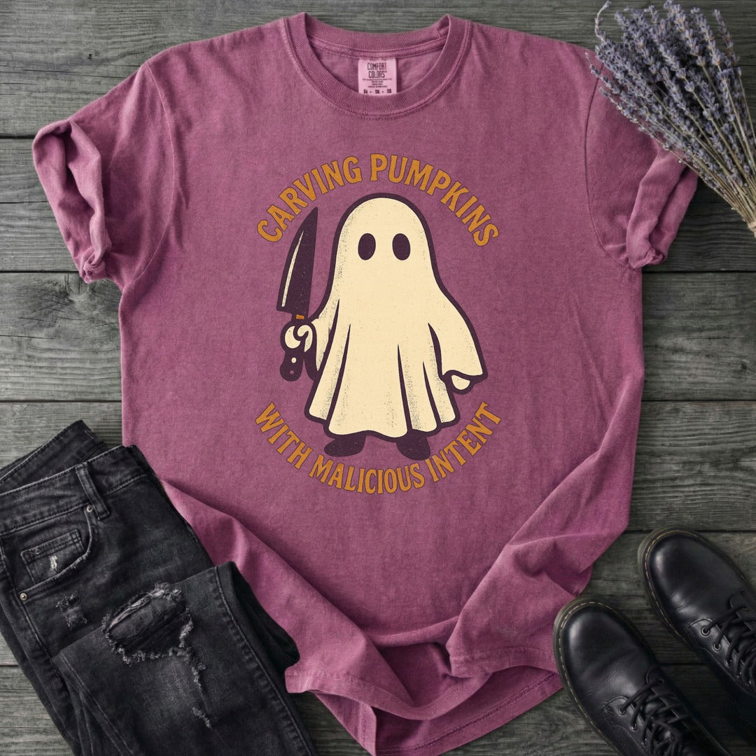 Carving With Malicious Intent T-Shirt