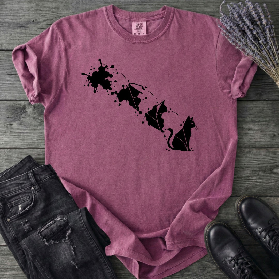 Inkblot Cat T-Shirt