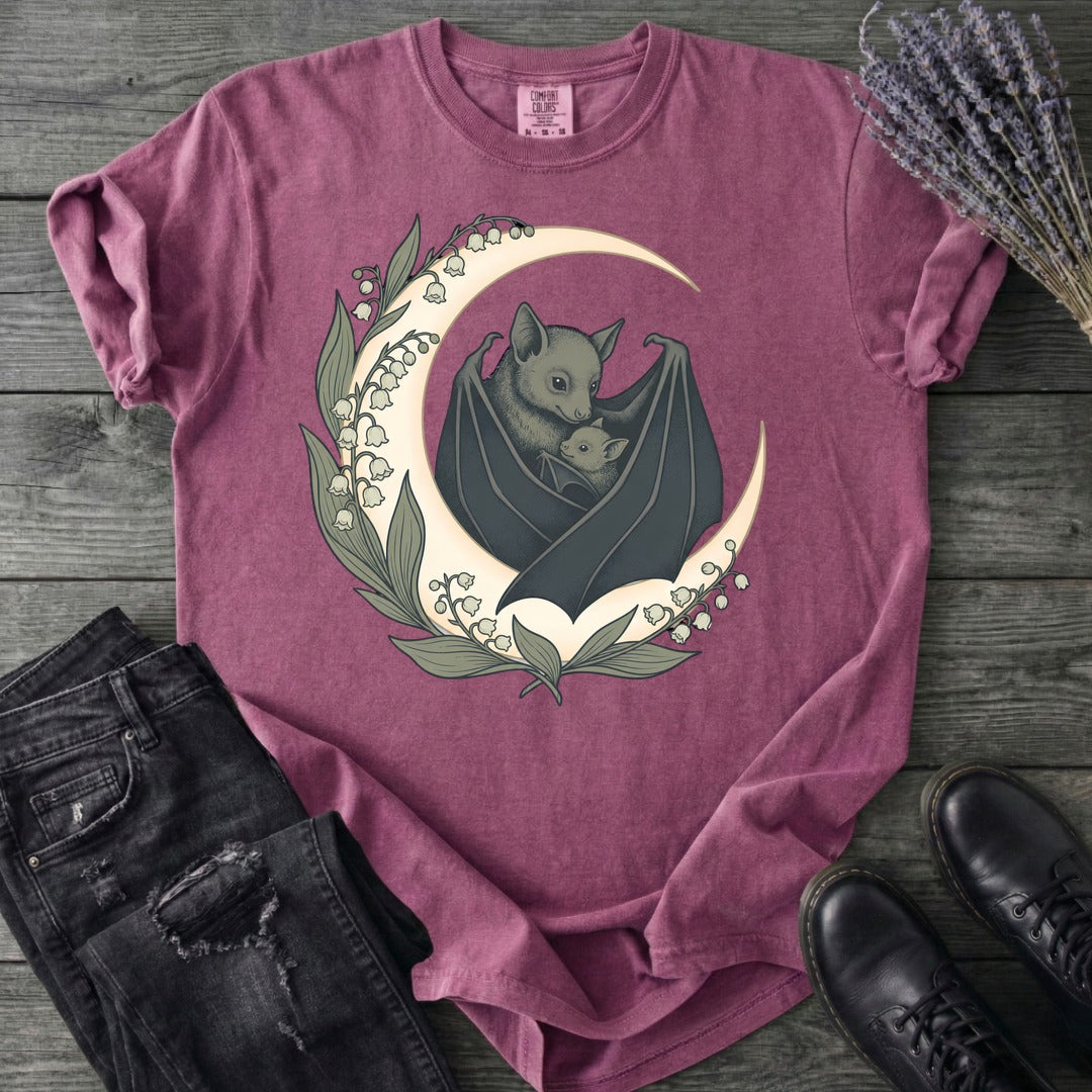 Mom And Baby Bat T-Shirt