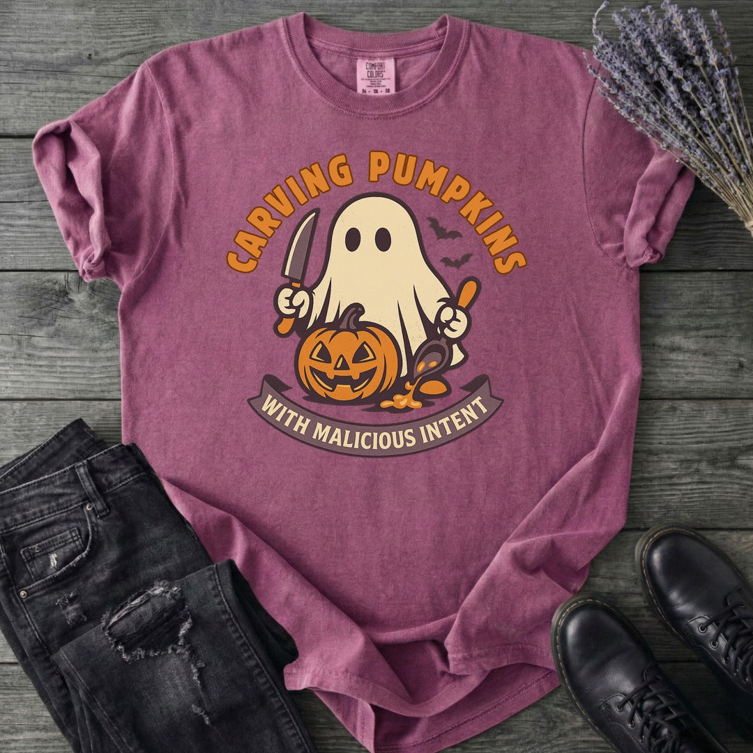 Carving Pumpkins Evolved T-Shirt