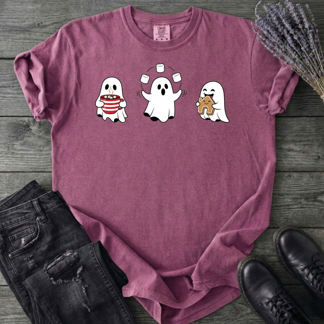 Hot Cocoa Ghosts T-Shirt