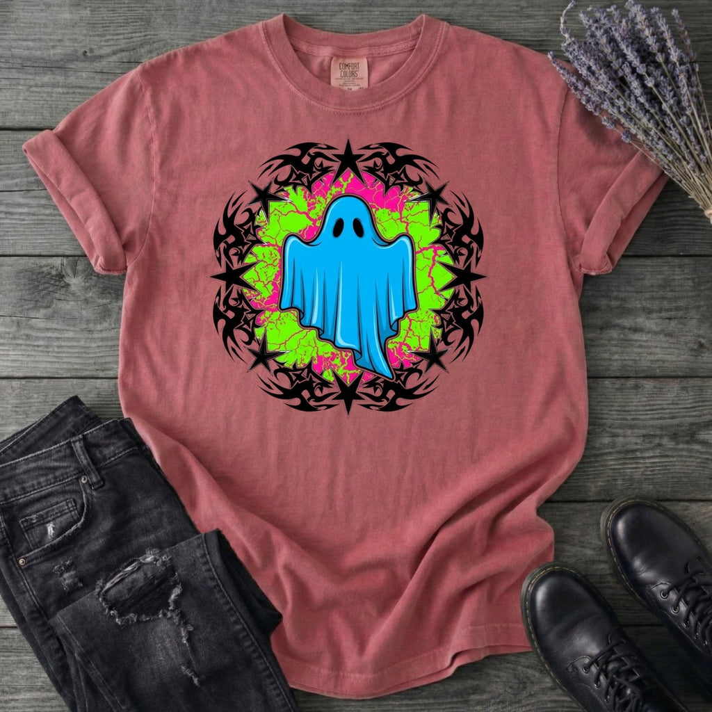 Grunge Star Ghost T-Shirt