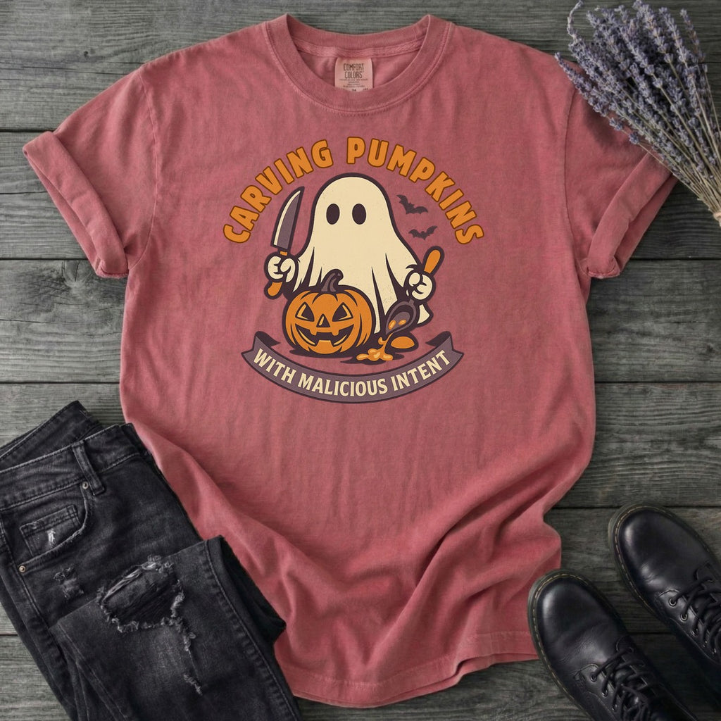 Carving Pumpkins Evolved T-Shirt