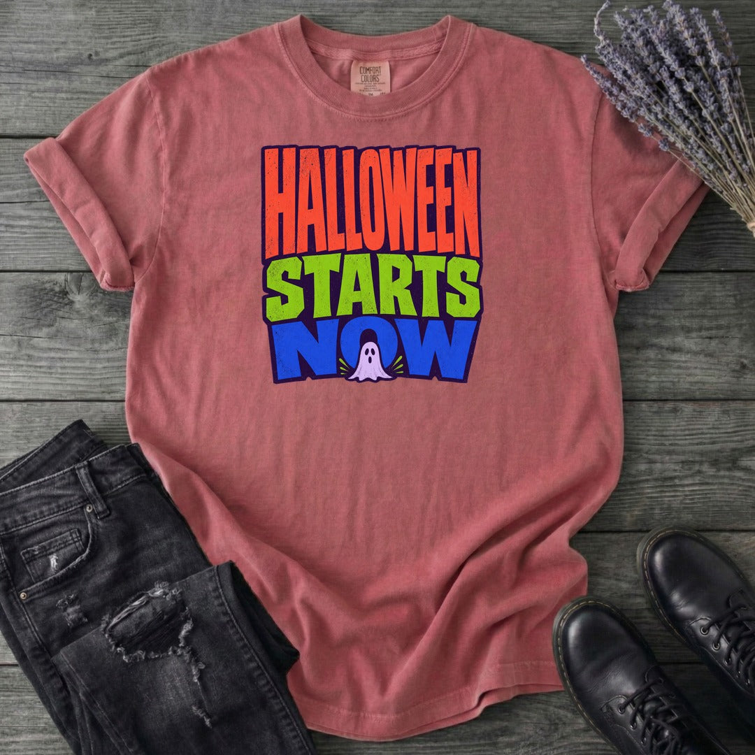 Halloween Starts Now T-Shirt