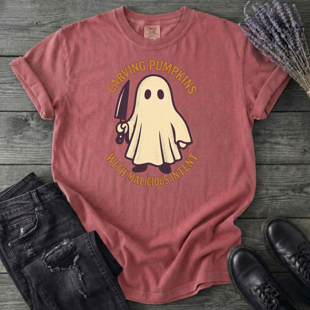 Carving With Malicious Intent T-Shirt