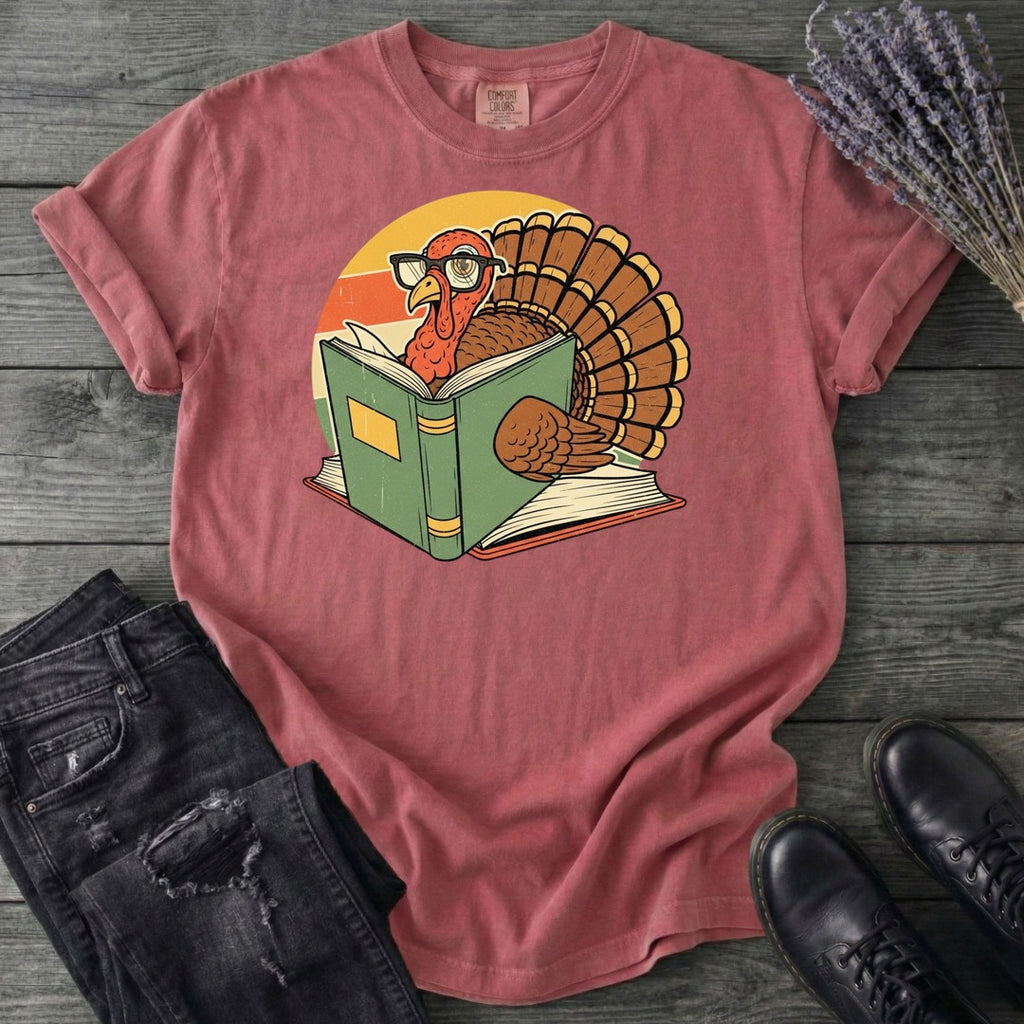 Turkey Reading T-Shirt