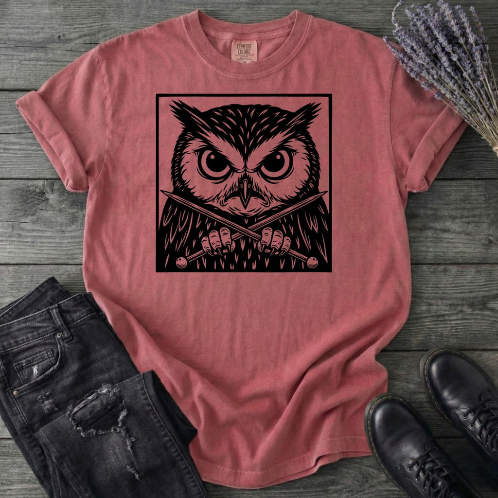 Owl Knitter T-Shirt
