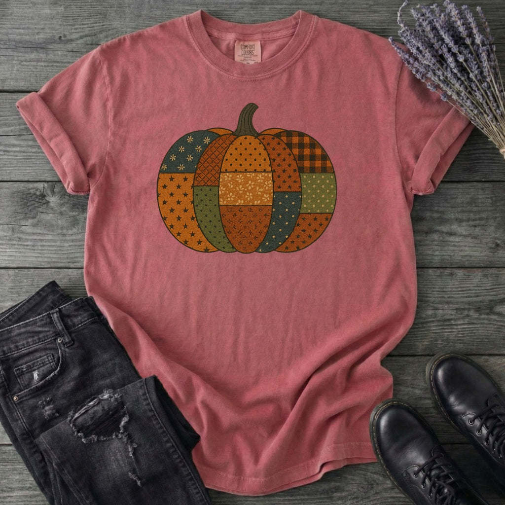 Patchwork Pumpkin T-Shirt