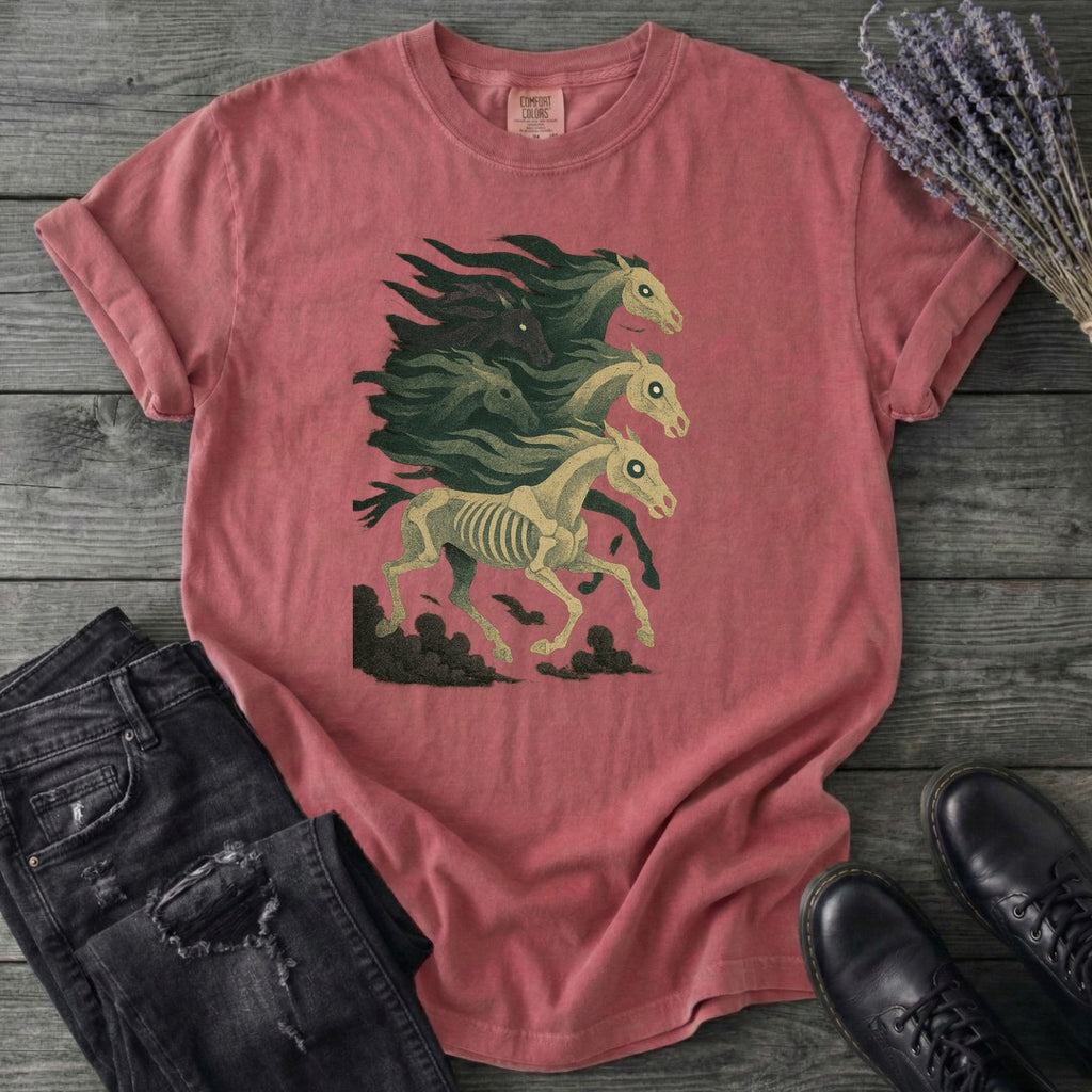 Stampeding Ghost Horses T-Shirt