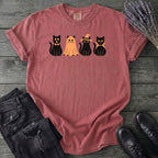 Black Cat Costume Party T-Shirt