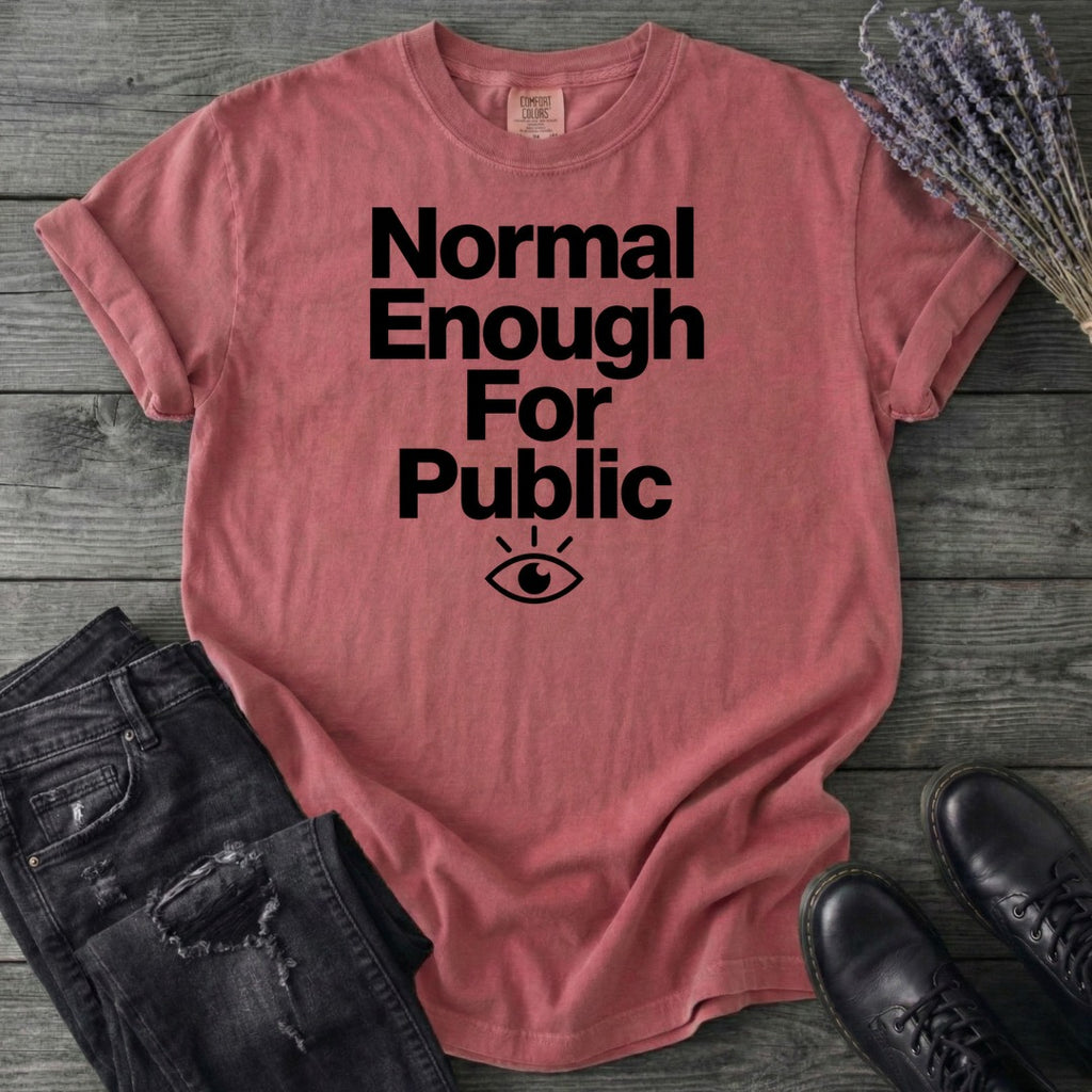 Normal Enough For Public T-Shirt