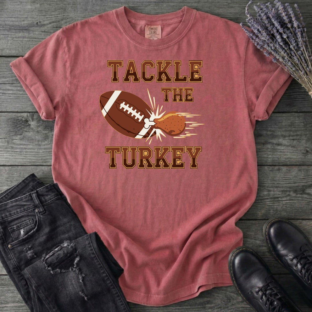 Tackle The Turkey T-Shirt