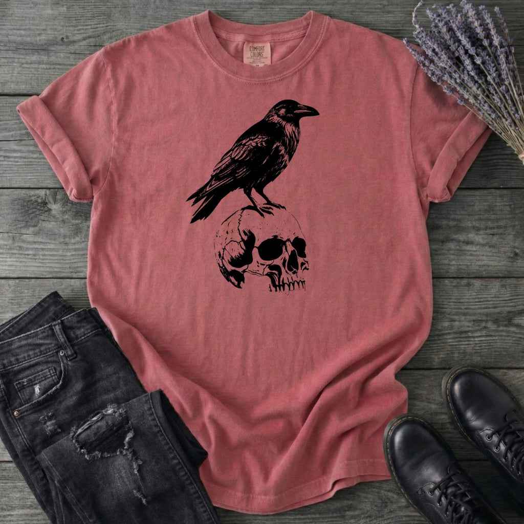 Classic Crow and Skull T-Shirt