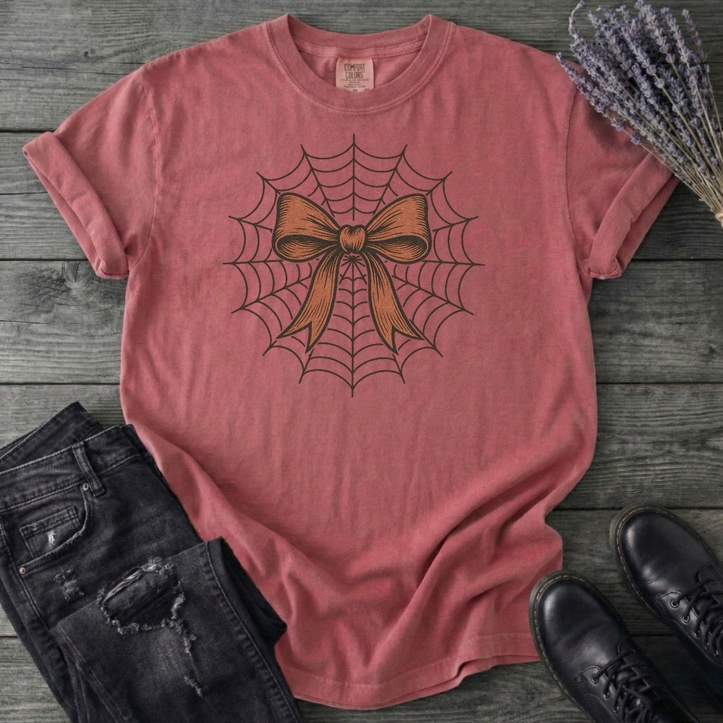 Spiderweb Bow T-Shirt