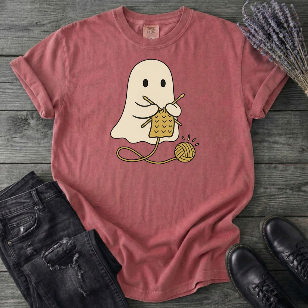 Knitting Ghost T-Shirt