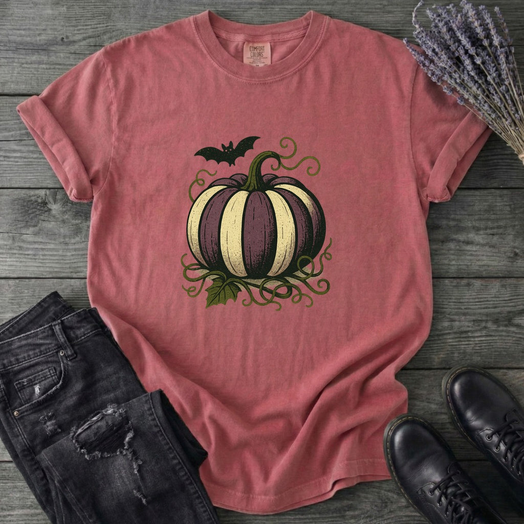 Striped Pumpkin T-Shirt