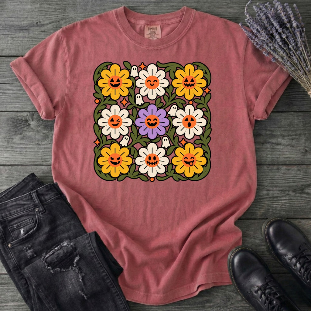Spooky Floral T-Shirt