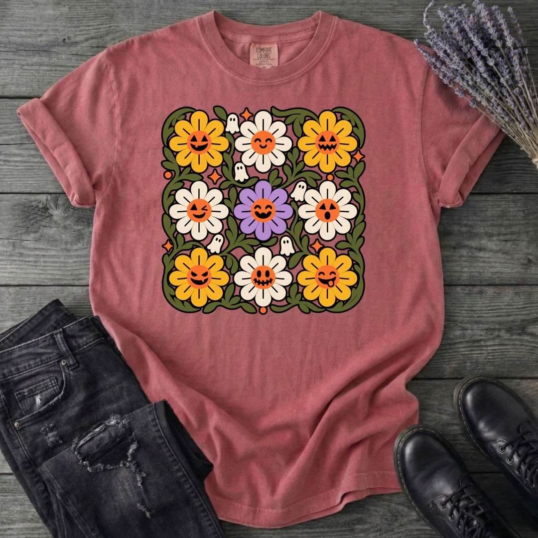 Spooky Floral T-Shirt