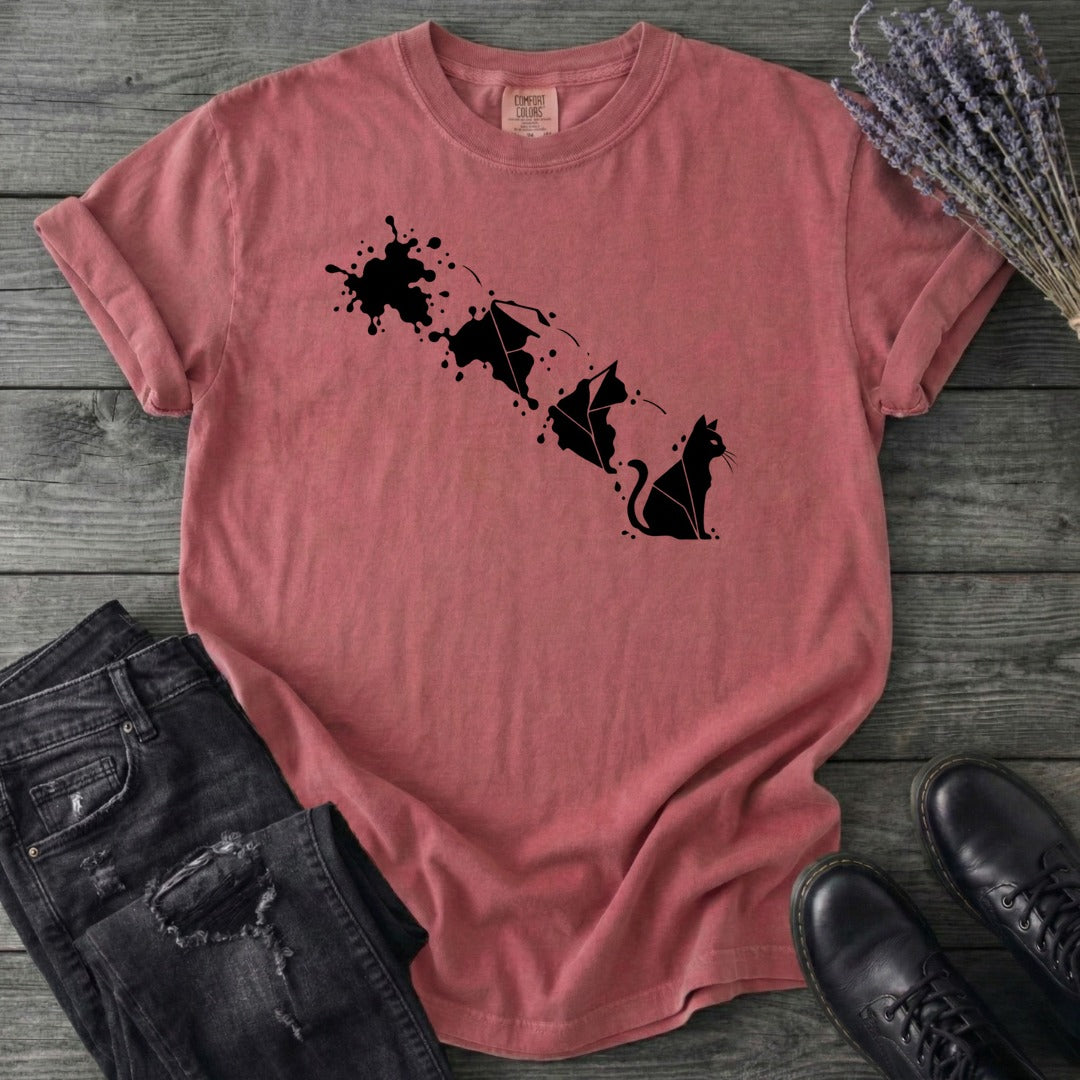 Inkblot Cat T-Shirt