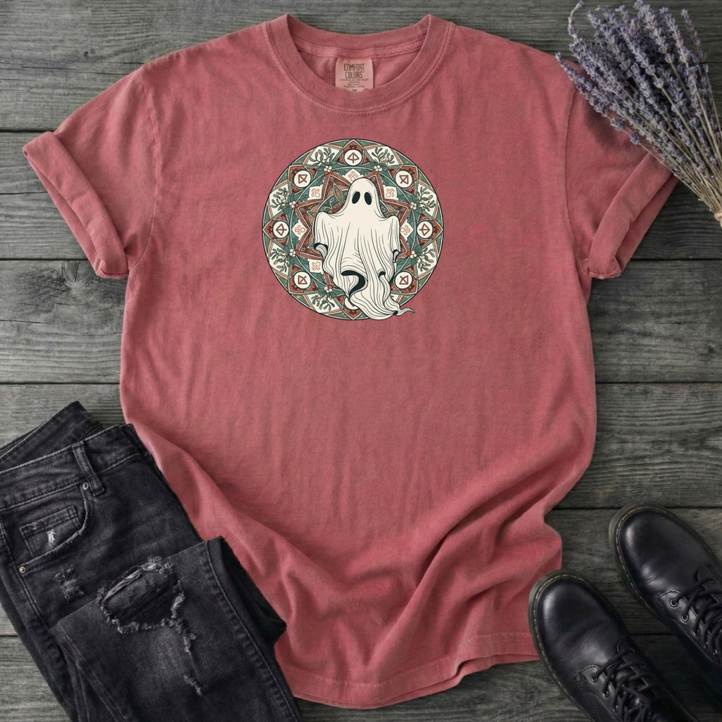 Boho Ghost Mandala T-Shirt