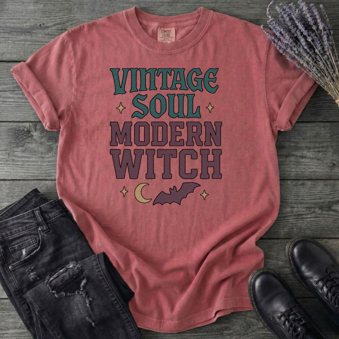 Vintage Soul Modern Witch T-Shirt