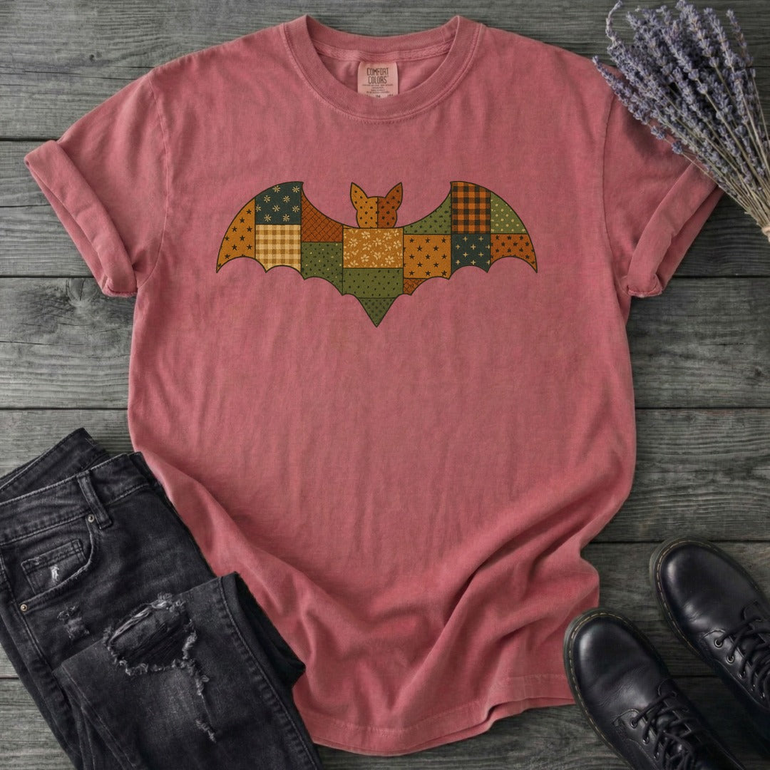 Patchwork Bat T-Shirt