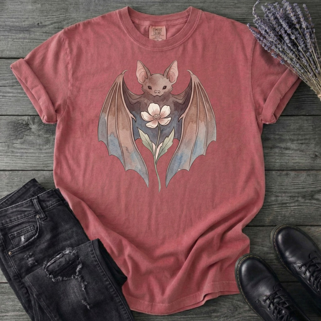 Watercolor Bat T-Shirt