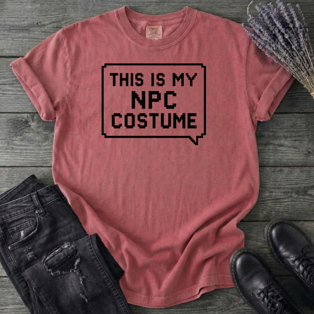 This Is My Npc Costume T-Shirt