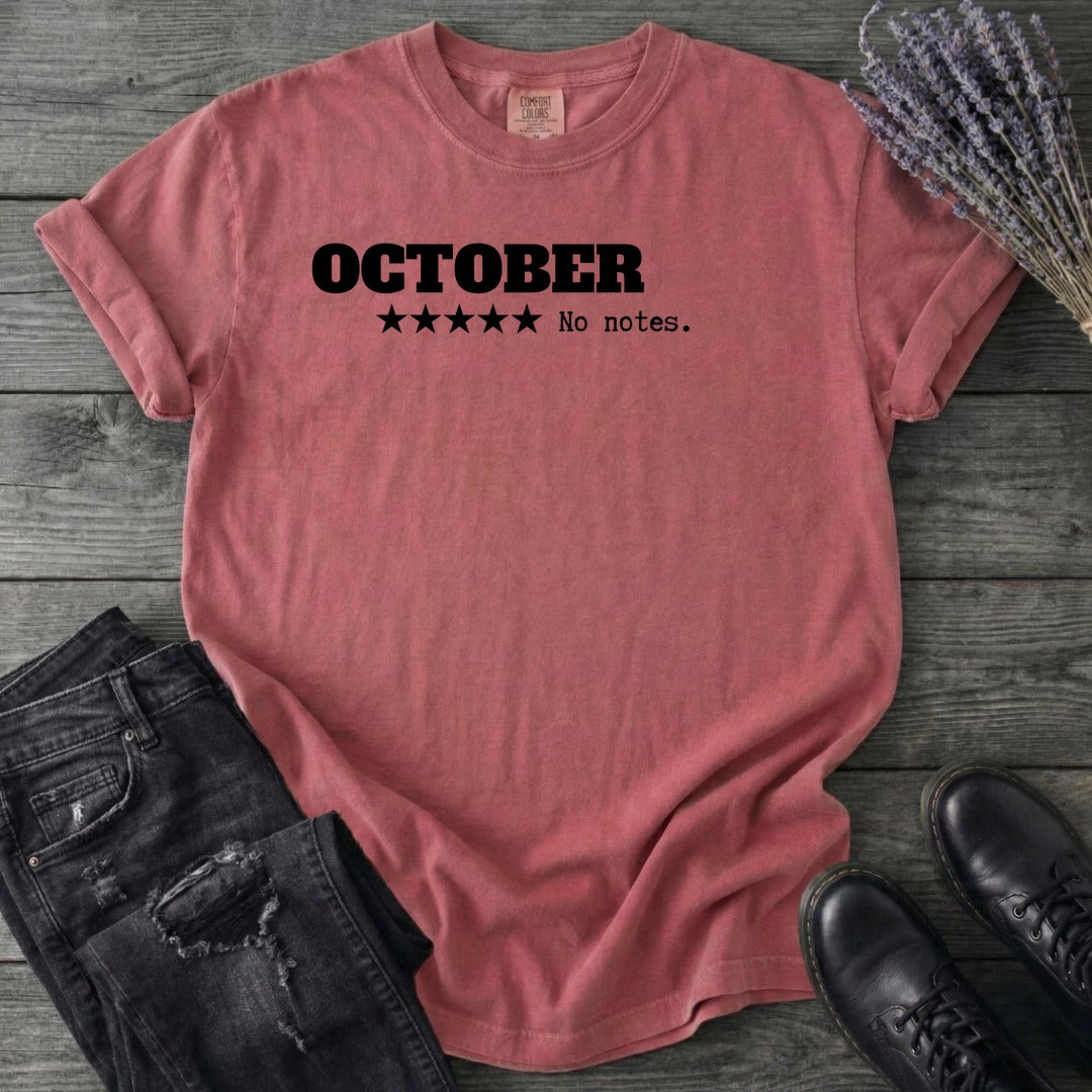 October Review T-Shirt