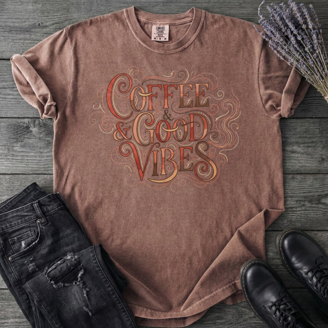 Coffee And Good Vibes T-Shirt
