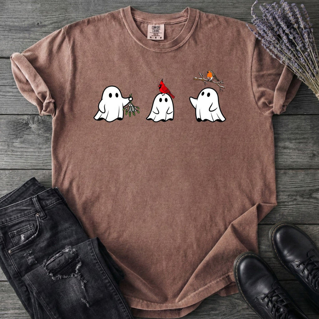 Ghosts With Birds T-Shirt