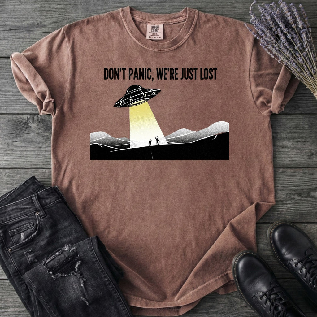 Dont Panic Were Lost T-Shirt