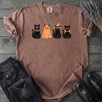 Black Cat Costume Party T-Shirt
