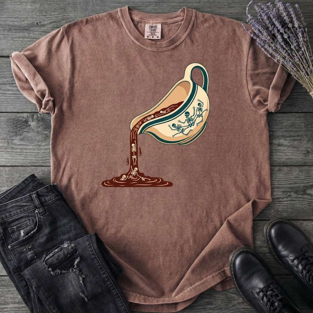 Skeleton Gravy Boat T-Shirt
