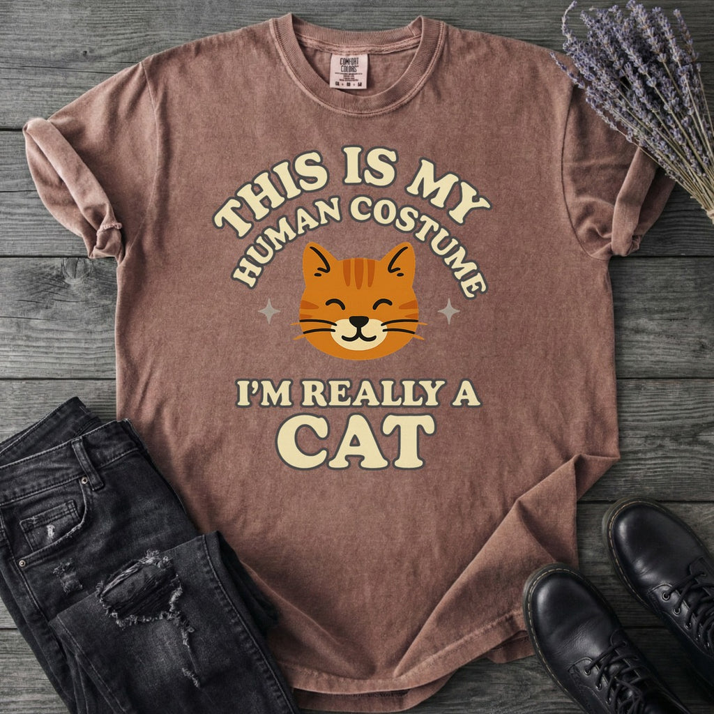 Human Costume Cat T-Shirt