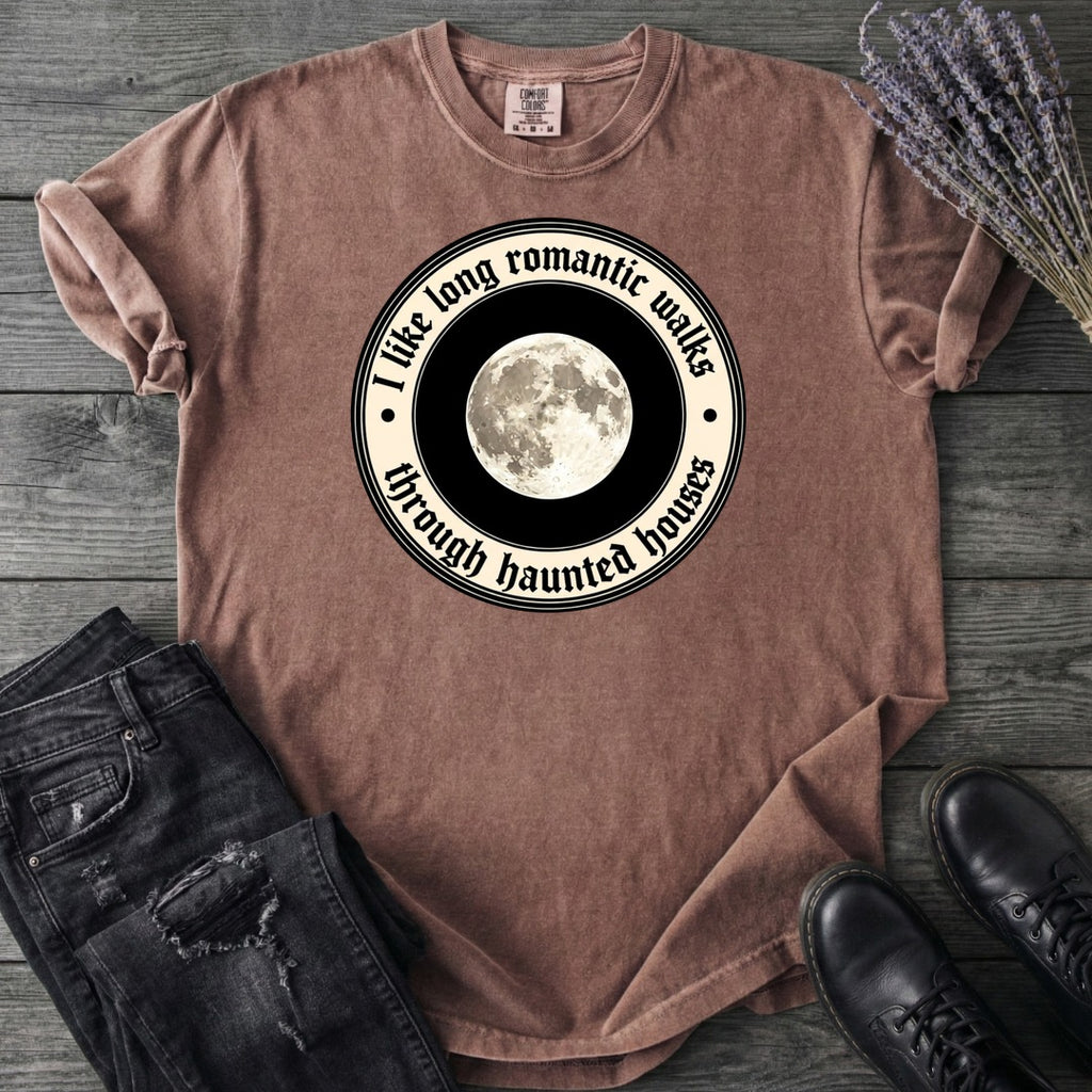 Long Romatic Walks Haunted House T-Shirt