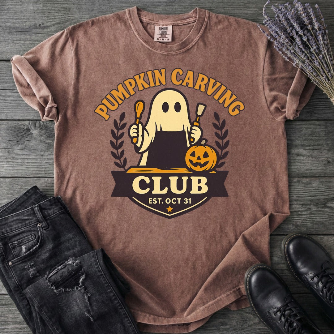 Pumpkin Carving Club T-Shirt