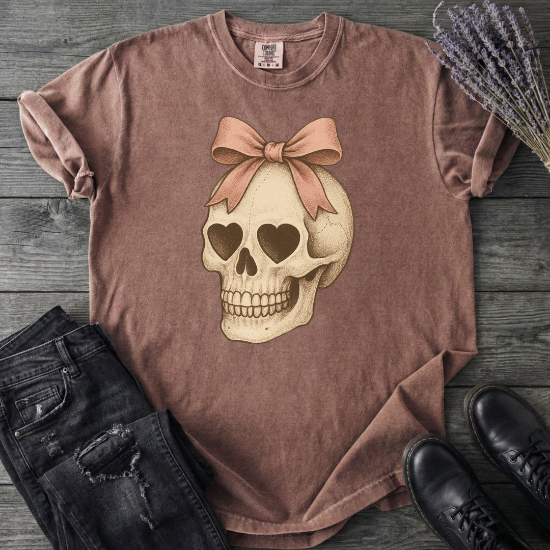 Coquette Skull T-Shirt