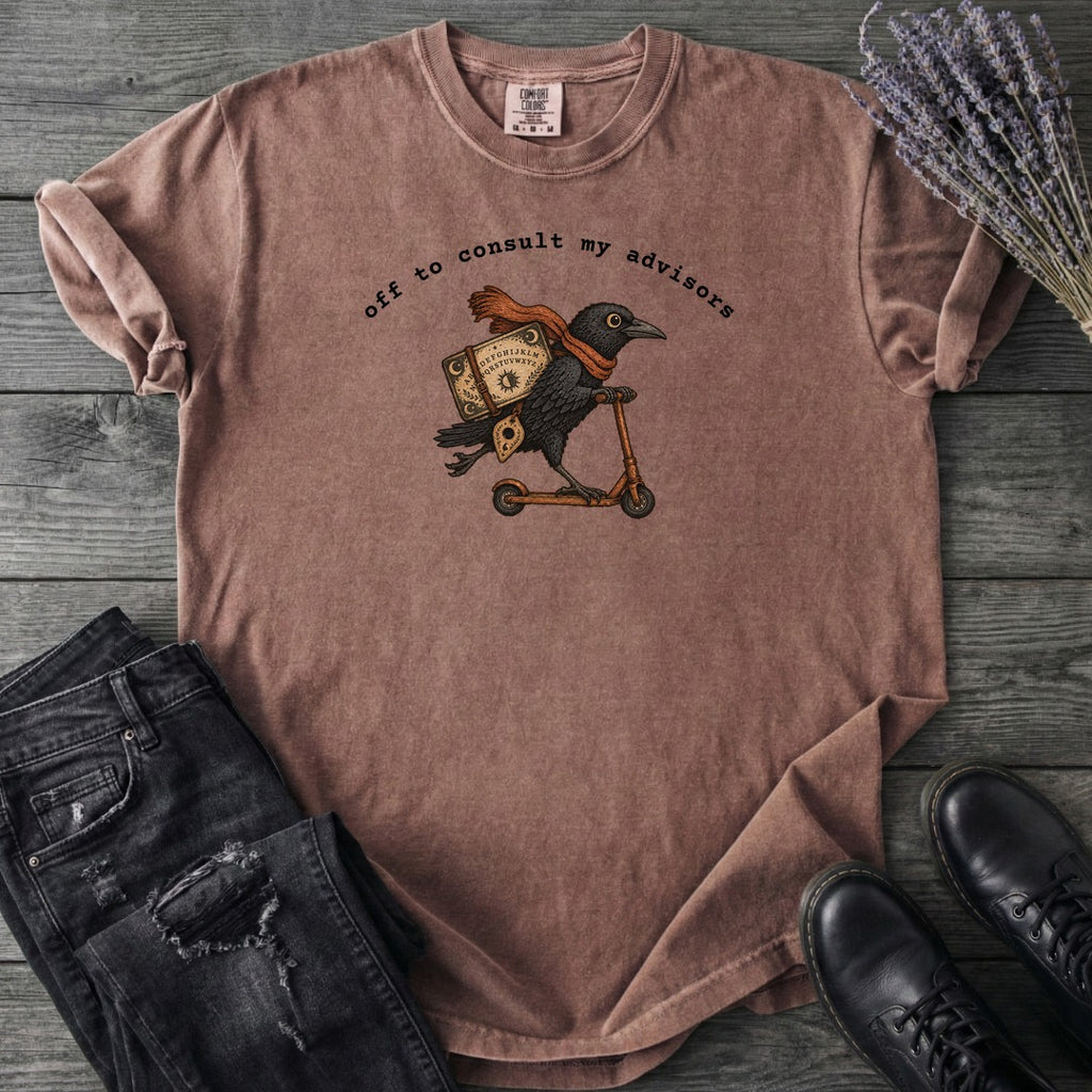 Off To Consult My Advisors T-Shirt