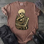 Skeleton Raccoon Hug T-Shirt