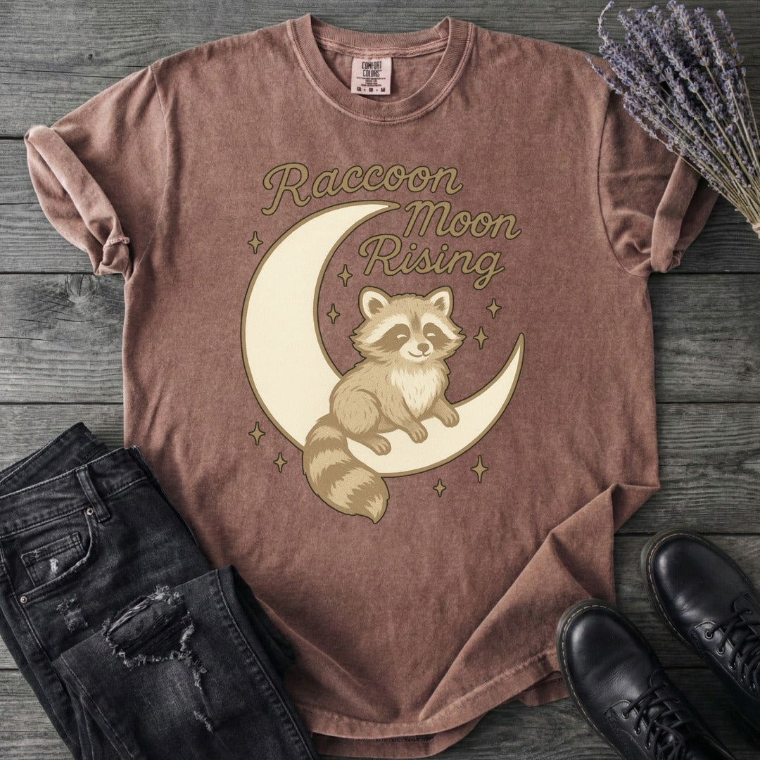 Raccoon Moon Rising T-Shirt