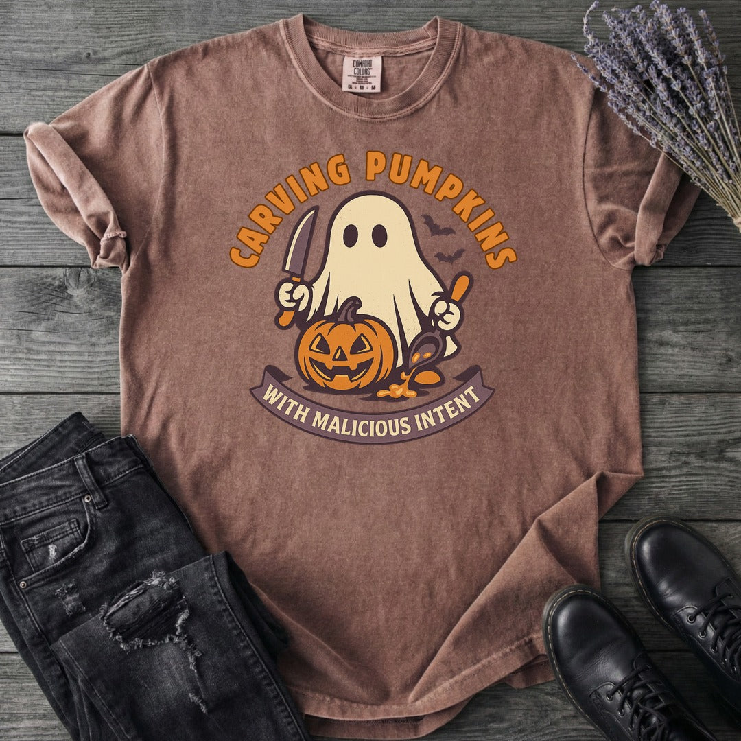 Carving Pumpkins Evolved T-Shirt