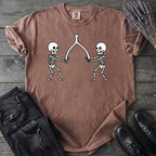 Skeleton Wishbone Pull T-Shirt