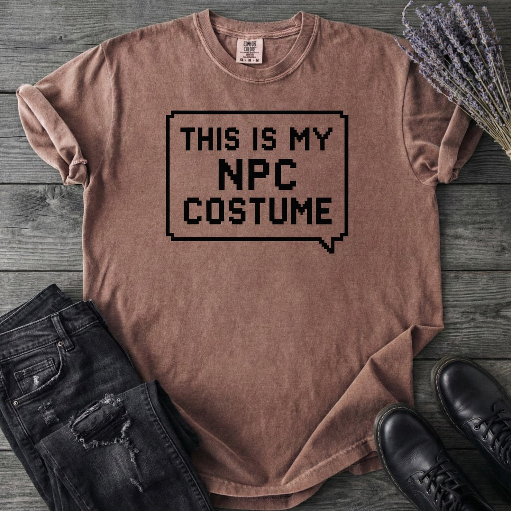 This Is My Npc Costume T-Shirt