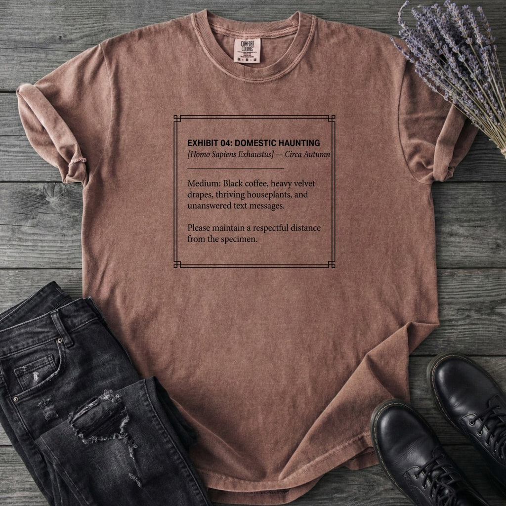 Museum Exhibit Card T-Shirt