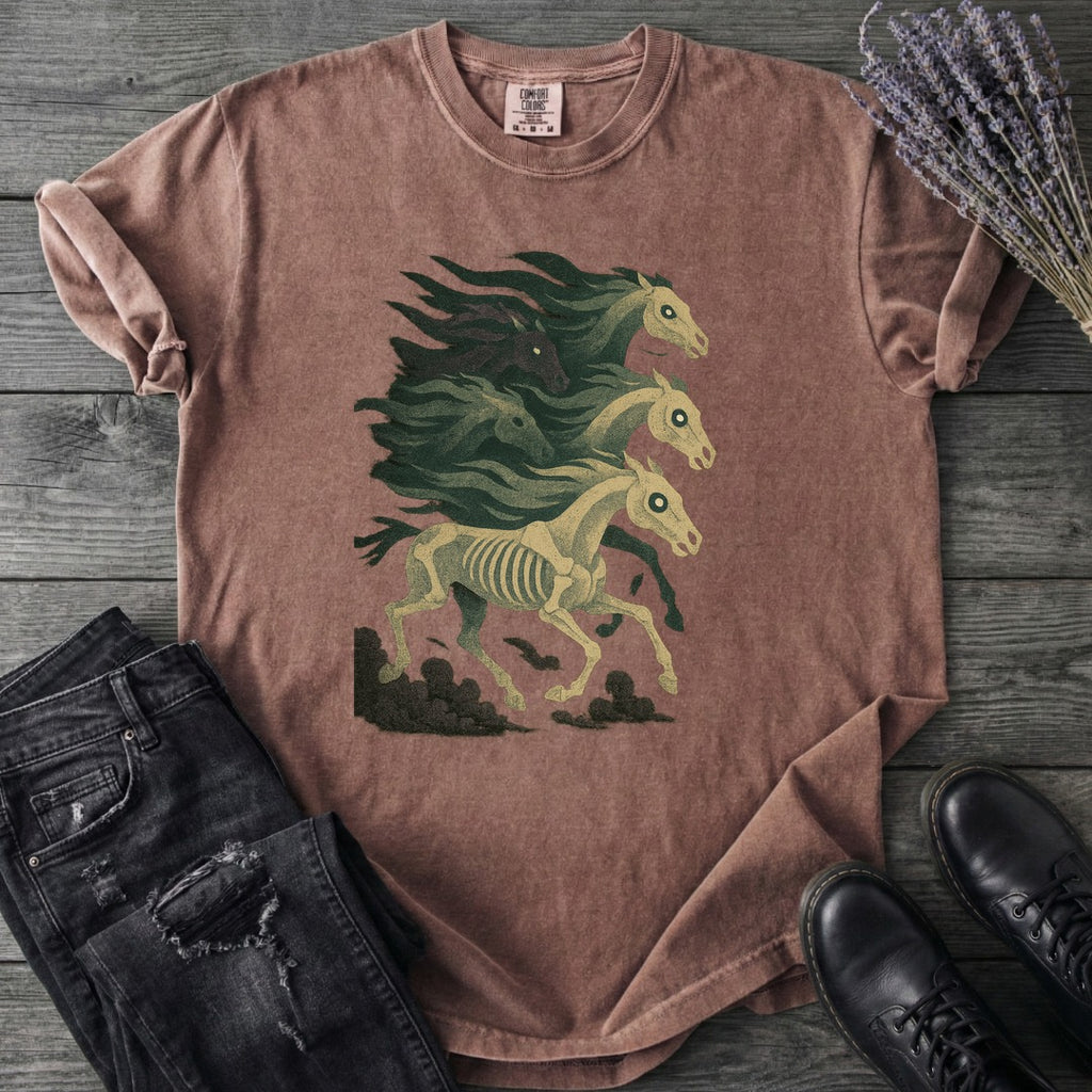 Stampeding Ghost Horses T-Shirt