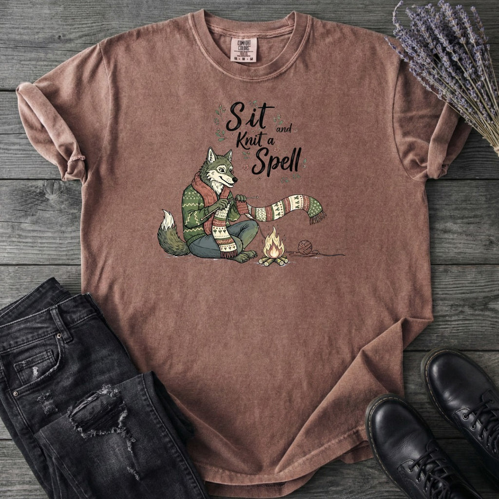 Sit And Knit A Spell T-Shirt