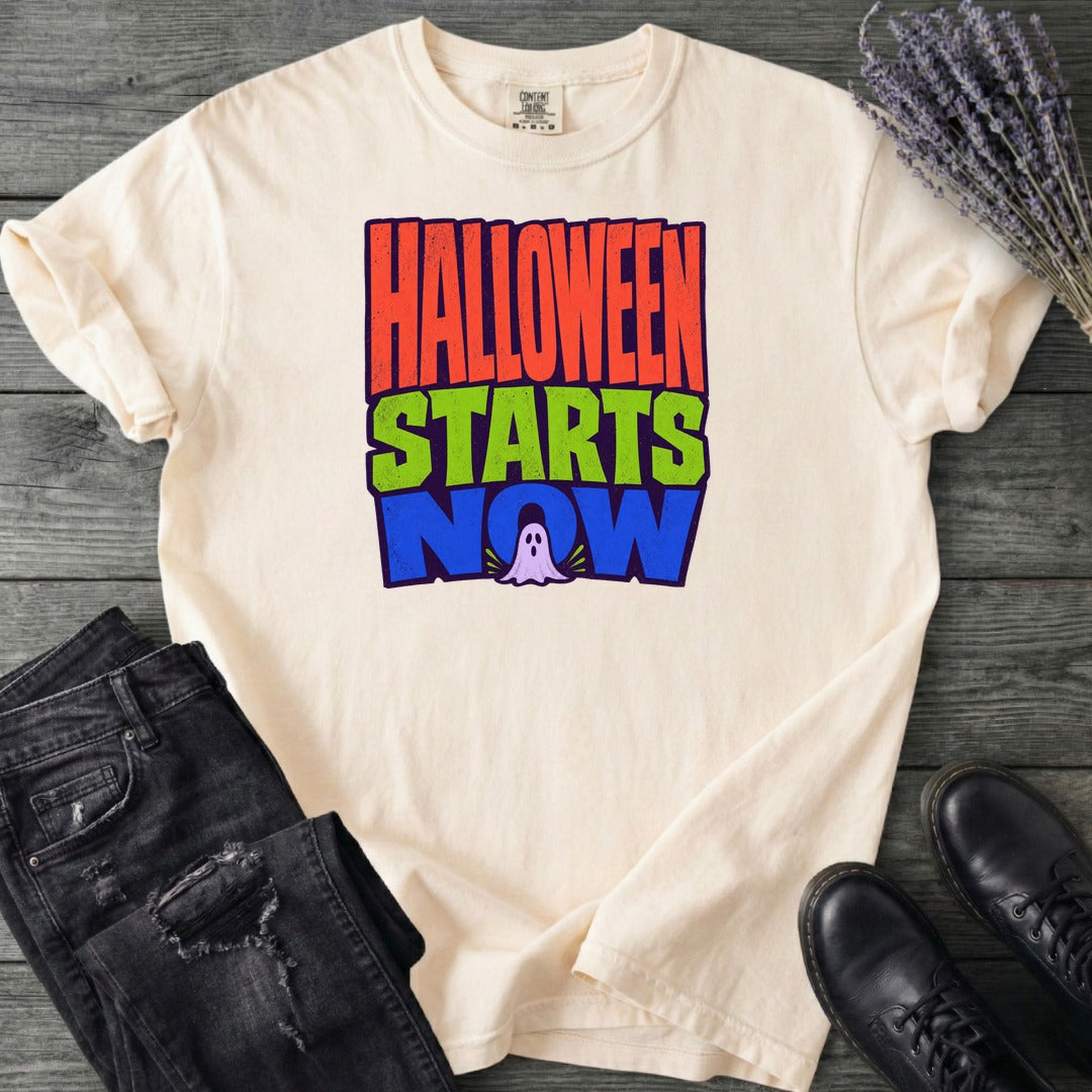 Halloween Starts Now T-Shirt