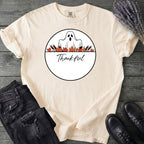 Ghost Thankful Badge T-Shirt